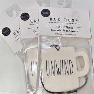 Rae Dunn Unwind Car Air Freshener Sets
